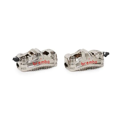 Kit Pinze Freno Anteriori BREMBO GP4-MS Radiali Monoblocco CNC 108mm Nichel