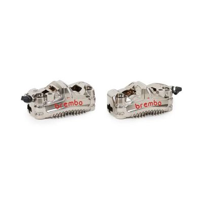 Kit Pinze Freno Anteriori BREMBO GP4-MS Radiali Monoblocco CNC 108mm Nichel