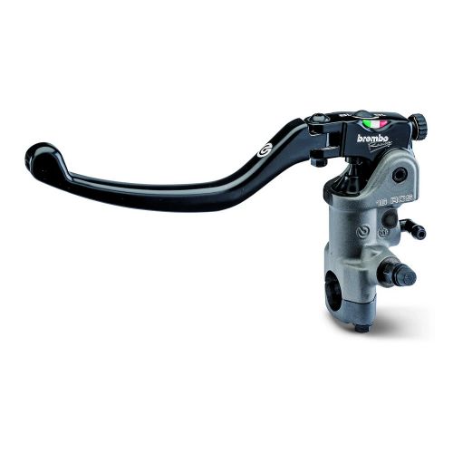 Pompa frizione / freno posteriore radiale forgiata Brembo 16RCS con leva snodata