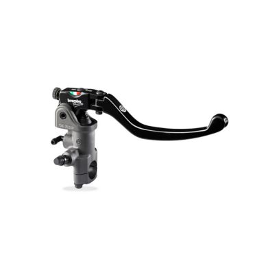 Pompa freno anteriore radiale forgiata Brembo 14RCS con leva snodata