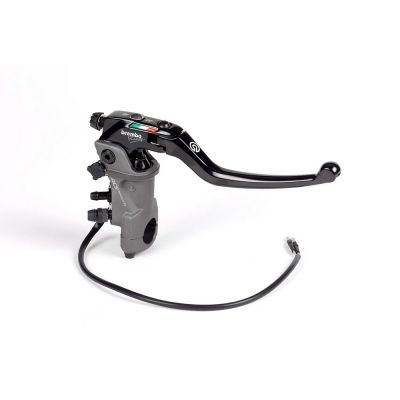 Pompa freno anteriore radiale con leva corsa a vuoto regolabile BREMBO 19RCS CORSACORTA