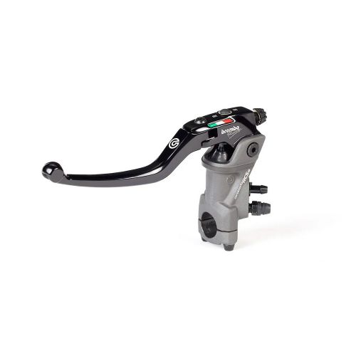 Pompa frizione / freno posteriore radiale Brembo 16RCS CORSACORTA con leva snodata corsa a vuoto regolabile