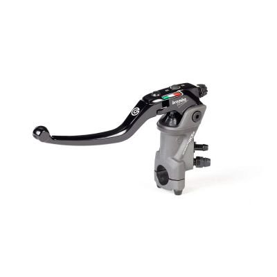 Pompa frizione / freno posteriore radiale Brembo 16RCS CORSACORTA con leva snodata corsa a vuoto regolabile