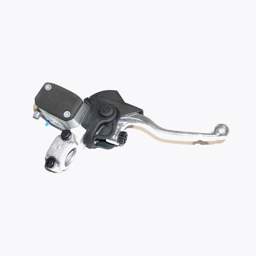 Pompa freno anteriore assiale Brembo OFF-ROAD 10X16 Corpo in alluminio fuso leva argento con serbatoio