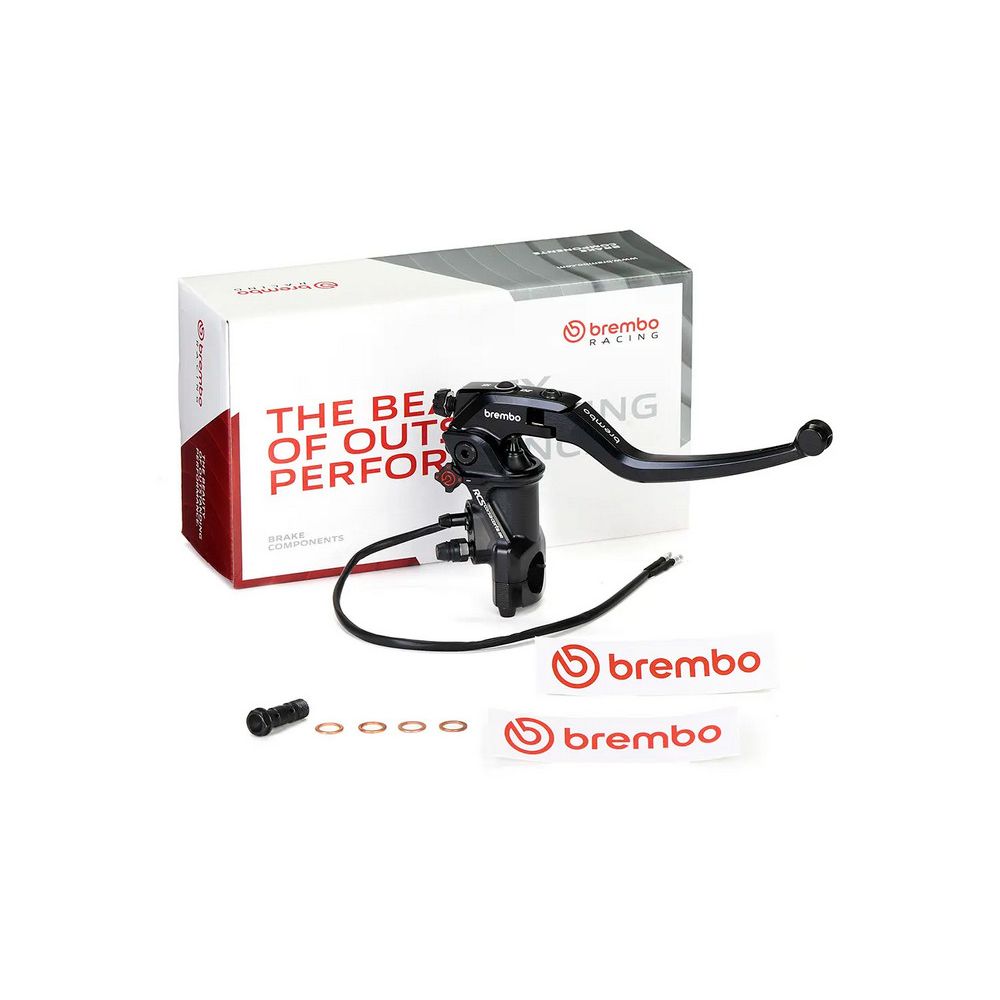 Pompa freno anteriore radiale con leva corsa a vuoto regolabile BREMBO 15RCS CORSACORTA RR