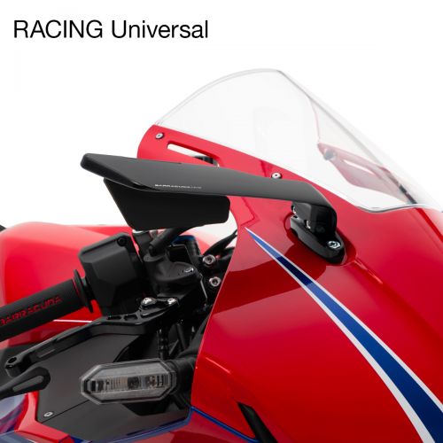BARRACUDA  SKIN AIR RACING Specchietti retrovisori aerodinamici in alluminio CNC racing