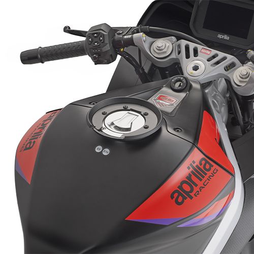 GIVI BF02 FLANGIA ATTACCO TANKLOCK BORSE SERBATOIO PER APRILIA - BENELLI - MV AGUSTA - TRIUMPH