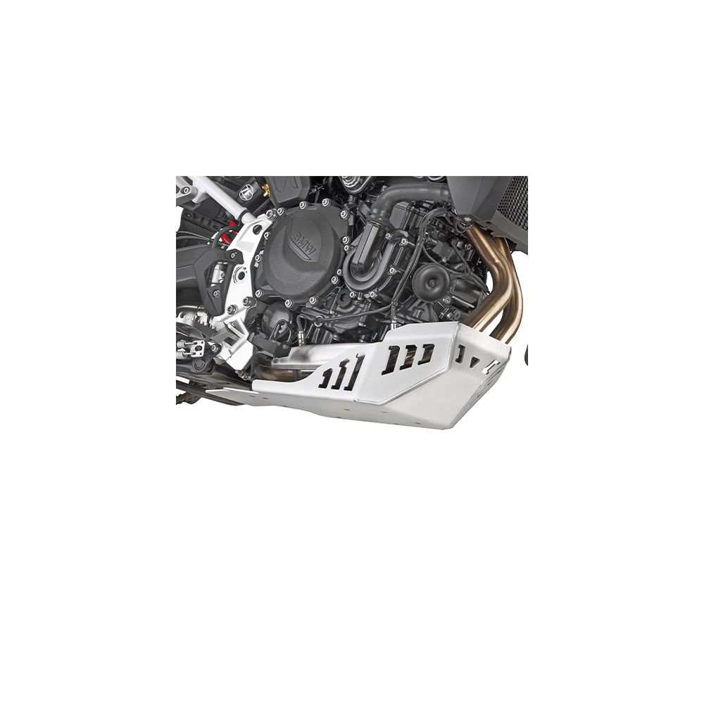 GIVI RP5145 Paracoppa in alluminio satinato anodizzato per BMW F 750 GS 2018/23 - F 850 GS 2018/23 - F 900 GS 2024/26