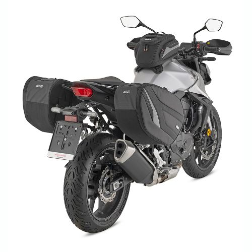 Coppia Borse Laterali GIVI EASY10 Easy-T Espandibili 35+35 Litri