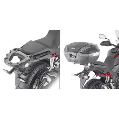 GIVI Attacco posteriore per bauletto MONOKEY - MONOLOCK per HONDA CB 500 X 2013 / 2023 - NX500 2024 / 2025