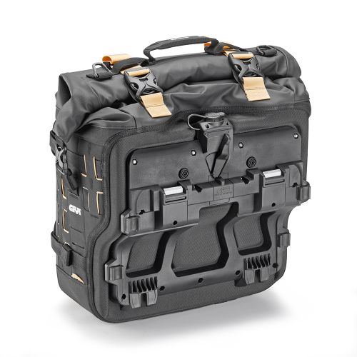 GIVI GRT727 CANYON Borsa laterale 25 litri scantonata waterproof con sistema di fissaggio MONOKEY CAM-SIDE