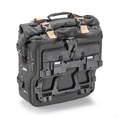 GIVI GRT727 CANYON Borsa laterale 25 litri scantonata waterproof con sistema di fissaggio MONOKEY CAM-SIDE