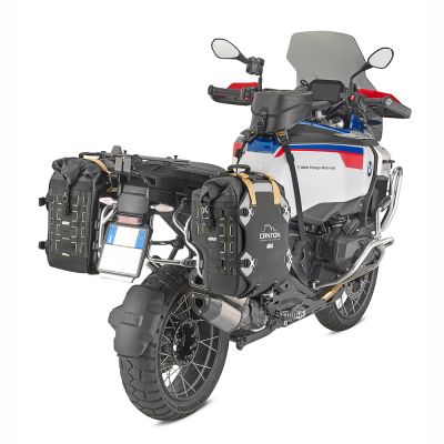 GIVI GRT727 CANYON Borsa laterale 25 litri scantonata waterproof con sistema di fissaggio MONOKEY CAM-SIDE