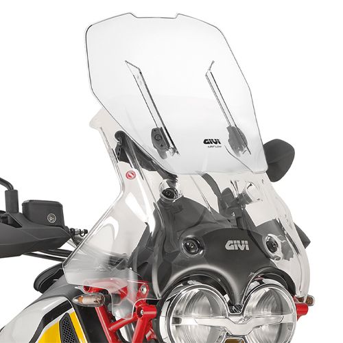 GIVI AF8203B Cupolino scorrevole AIRFLOW trasparente per MOTO GUZZI V85 TT 2019 / 2023