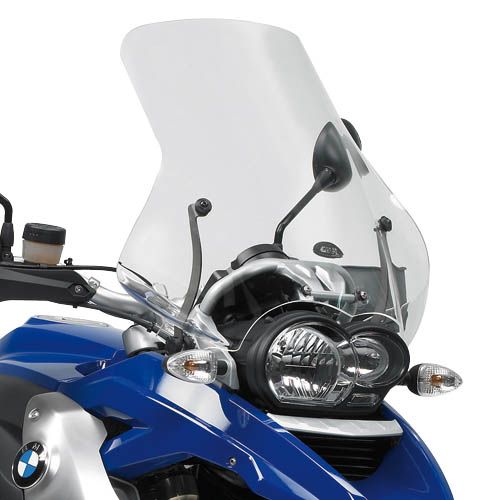 GIVI Cupolino trasparente con attacchi specifici per BMW R 1200 GS 2004 / 2012