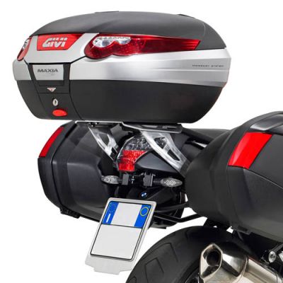 GIVI Attacco posteriore in alluminio specifico per bauletto MONOKEY per BMW K 1200 R 2005 / 2008 - K 1300 R 2009 / 2016