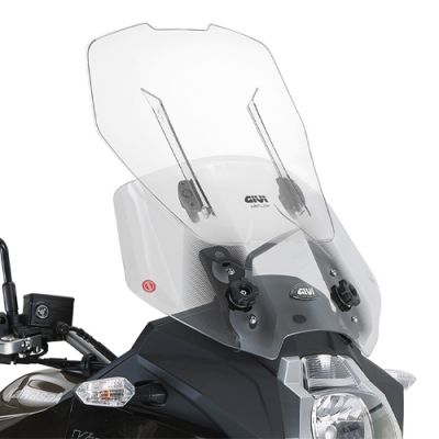 GIVI Cupolino AIRFLOW trasparente scorrevole per KAWASAKI VERSYS 650 2015 2016 - VERSYS 1000 2012 / 2016