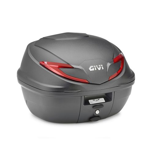 Bauletto GIVI B39N Riviera Monolock Nero Catadiottri Rossi 39 Litri