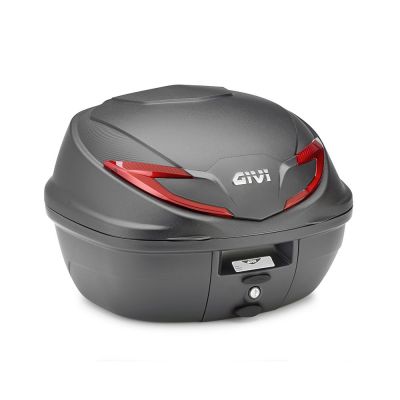 Bauletto GIVI B39N Riviera Monolock Nero Catadiottri Rossi 39 Litri