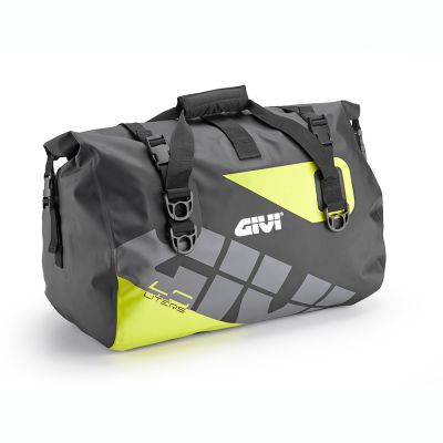 GIVI EA115GYB Borsa cargo da sella impermeabile 40 litri con grafica di colore grigio e giallo