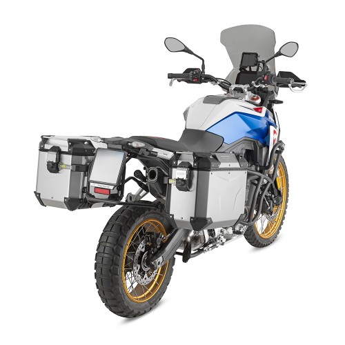 GIVI OBKEV48A TREKKER OUTBACK EVO SMART 48 Valigia laterale destra in alluminio naturale 48 litri