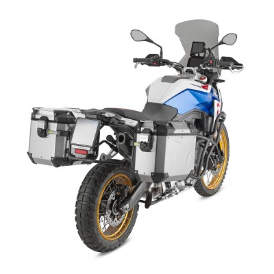 GIVI OBKEV48A TREKKER OUTBACK EVO SMART 48 Valigia laterale destra in alluminio naturale 48 litri