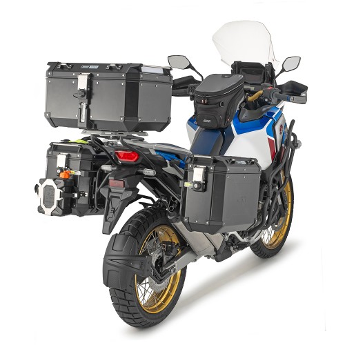 GIVI OBKEV48B TREKKER OUTBACK EVO SMART 48 BLACK LINE Valigia laterale destra in alluminio verniciato nero 48 litri