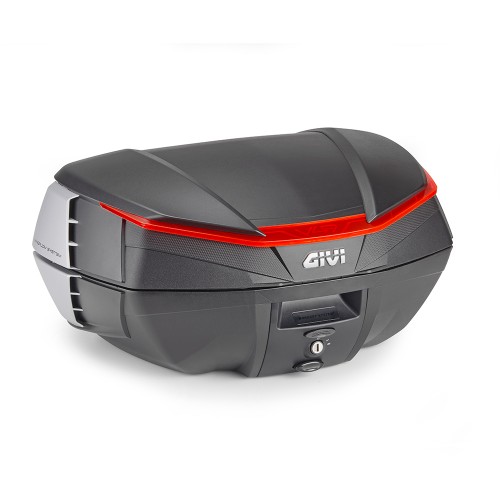 Bauletto Monokey GIVI V49N AIR 49 Litri Catadiottri Rossi