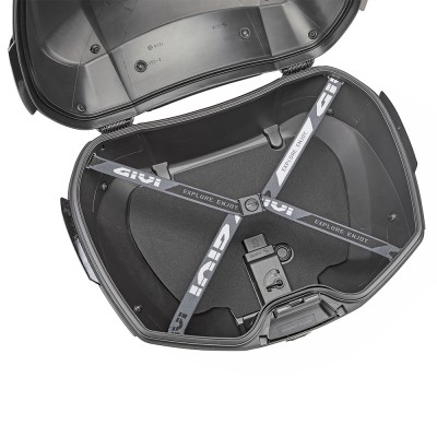Bauletto Monokey GIVI V49N AIR 49 Litri Catadiottri Rossi
