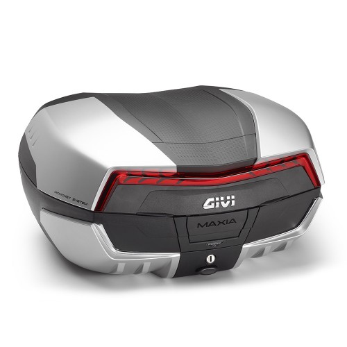Bauletto Monokey GIVI V58N2 Maxia 5 58 Litri Catadiottri Rossi