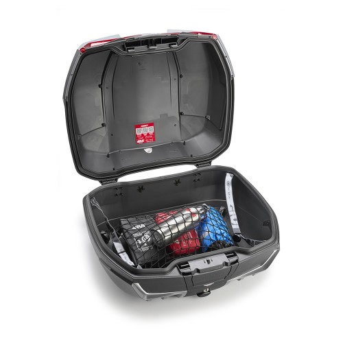 Bauletto Monokey GIVI V58N2 Maxia 5 58 Litri Catadiottri Rossi