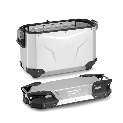 Valigia Sinistra Givi Trekker Outback Evo Smart Anodised 37 litri