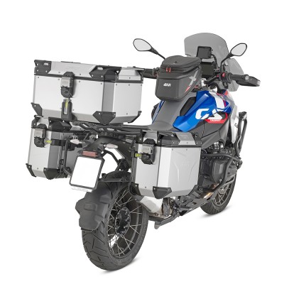 Valigia Destra Givi Trekker Outback Evo Smart Anodised 37 litri