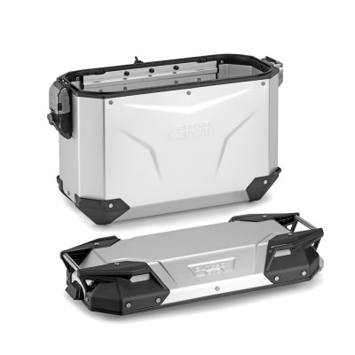 Valigia Destra Givi Trekker Outback Evo Smart Anodised 37 litri