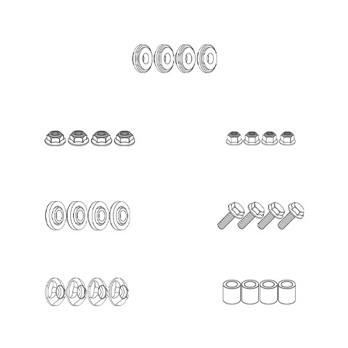 Kit Parabrezza GIVI 311A e Attacchi A315A per Honda SH 125i 150i 09-12