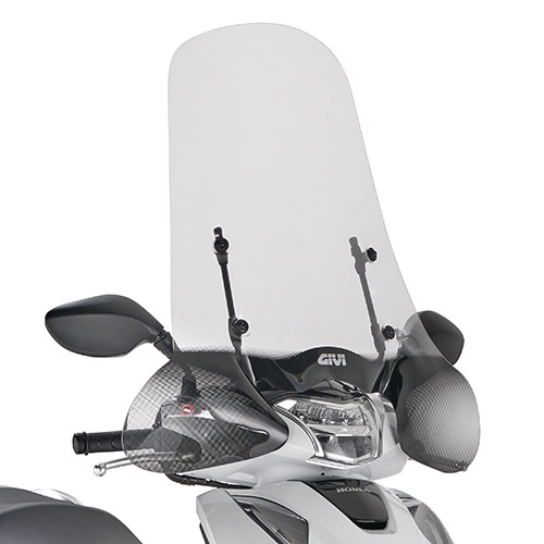 Kit Parabrezza GIVI 1117A e Attacchi A1155A per Honda SH 125i 150i 17-19