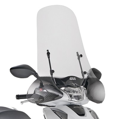 Kit Parabrezza GIVI 1117A e Attacchi A1155A per Honda SH 125i 150i 17-19