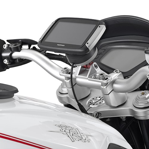 Supporto GIVI STTR40SM in Alluminio per Navigatore TomTom Rider