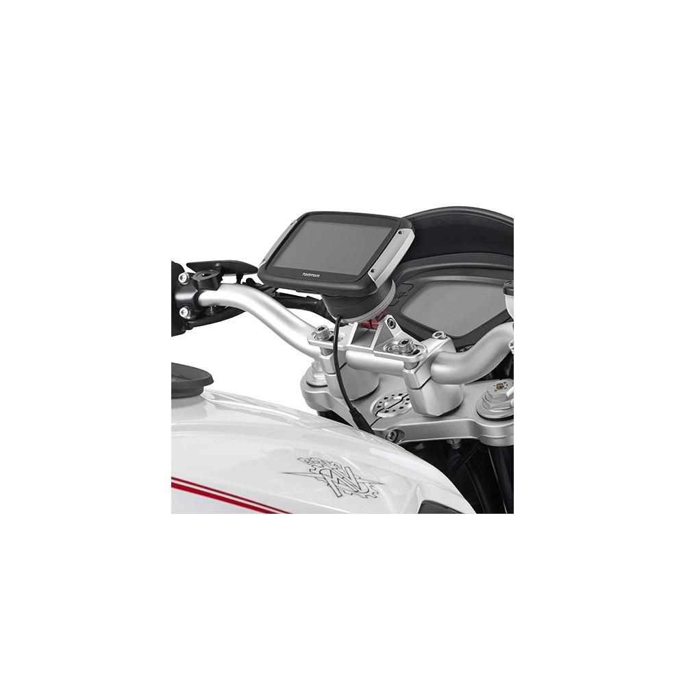 Supporto GIVI STTR40SM in Alluminio per Navigatore TomTom Rider