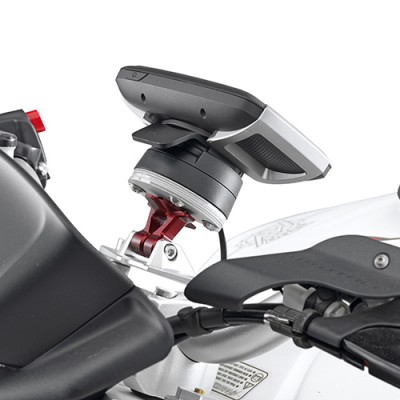 Supporto GIVI STTR40SM in Alluminio per Navigatore TomTom Rider