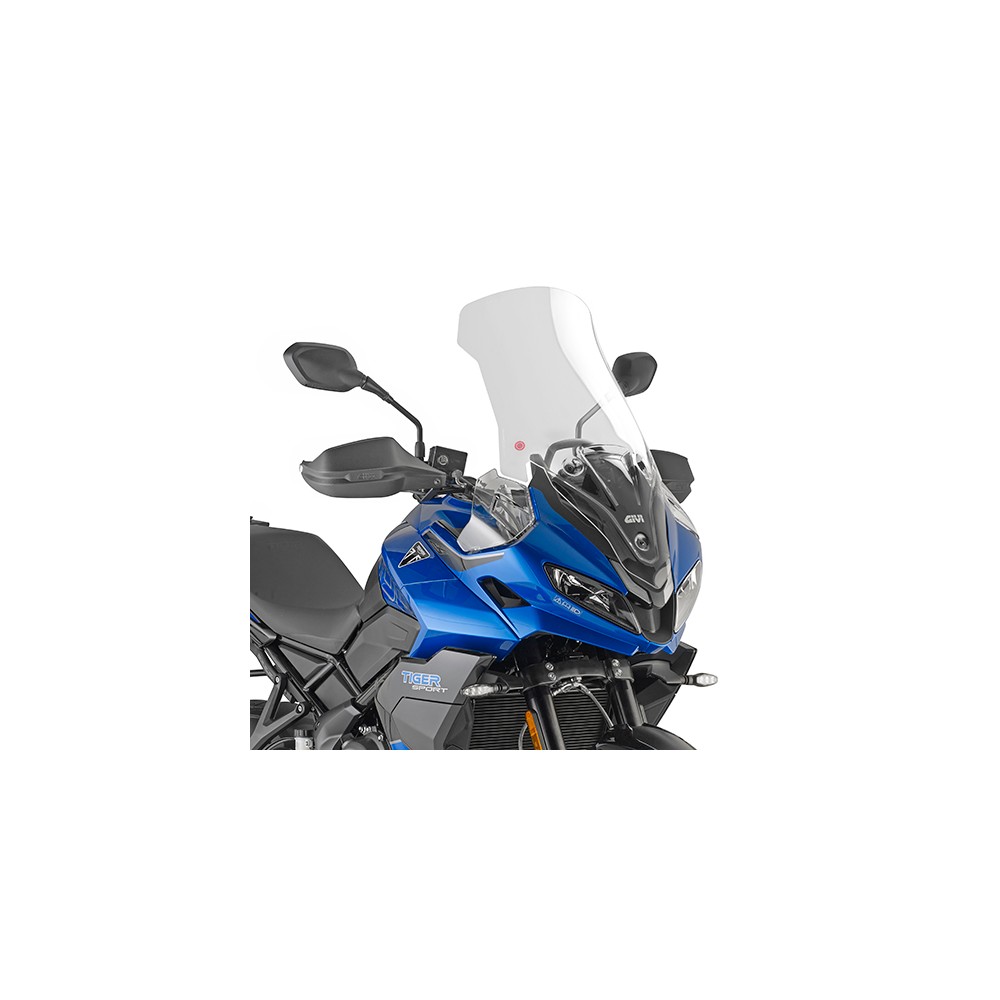 Parabrezza GIVI D6421ST Trasparente con Attacchi D6428KIT Tiger Sport 800