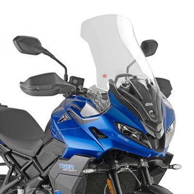 Parabrezza GIVI D6421ST Trasparente con Attacchi D6428KIT Tiger Sport 800
