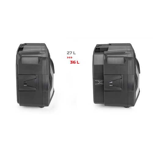 Bauletto GIVI XP01AAA XSpace Monokey Espandibile Alluminio 36L
