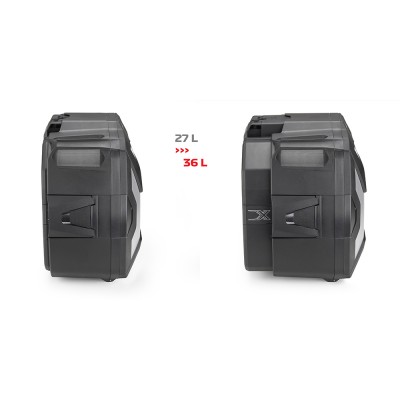 Bauletto GIVI XP01AAA XSpace Monokey Espandibile Alluminio 36L