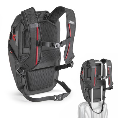 Zaino GIVI EASY13 Easy-T con Tasca Termoformata e Porta Casco 18L
