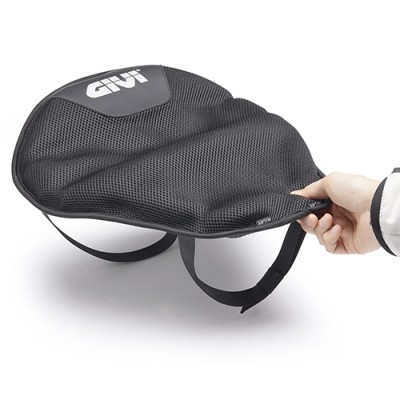 Cuscino Sella GIVI S230 Universale ad Aria Regolabile Nero