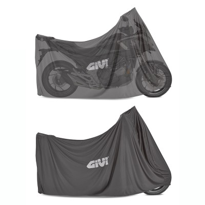 Telo Coprimoto Indoor GIVI S204 Tessuto Elastico per Interni Nero