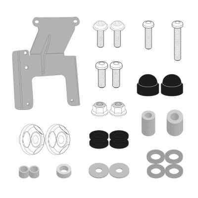 Parabrezza GIVI 5147A Trasparente con Attacchi A5147A BMW CE 02