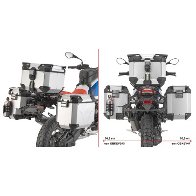 Telaietti Laterali GIVI PLOS5151CAM Scantonati per BMW R 12 G/S