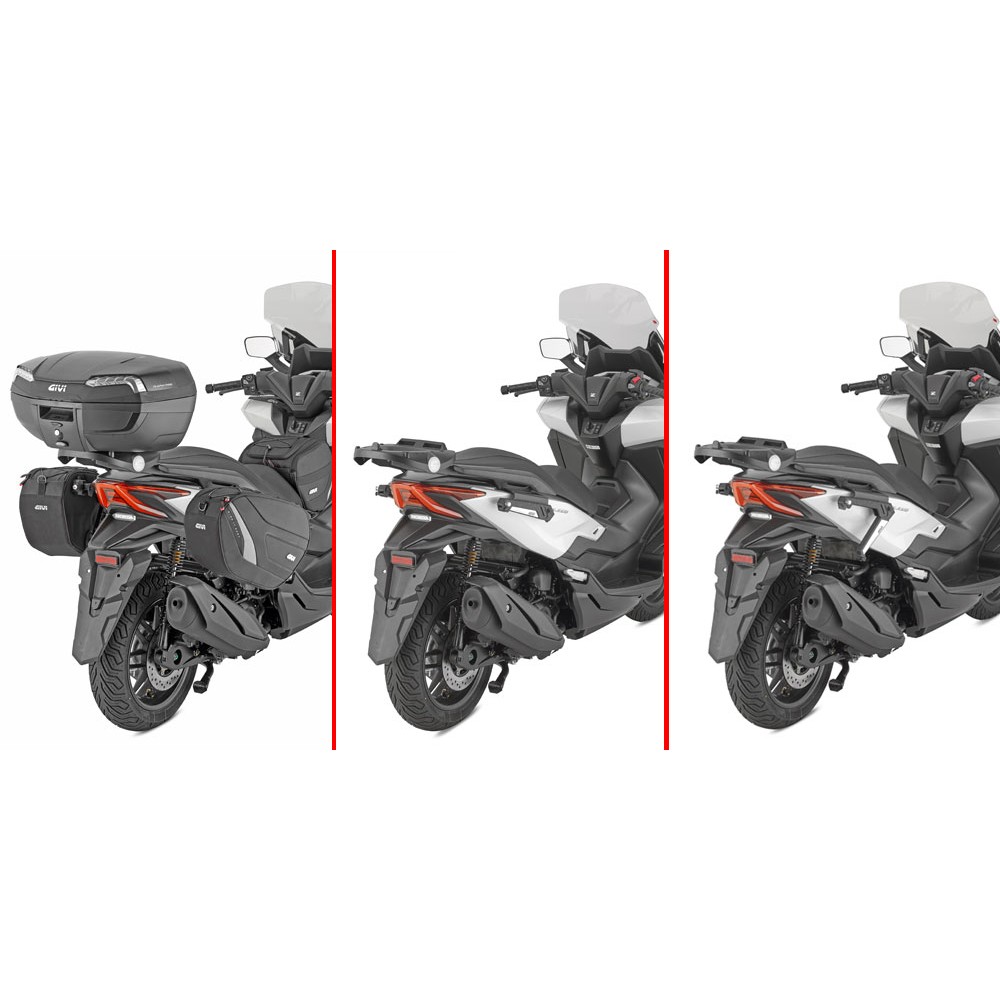 Telaietti Laterali Retraibili GIVI STL1166 Stealth per Honda Forza 125 - 350
